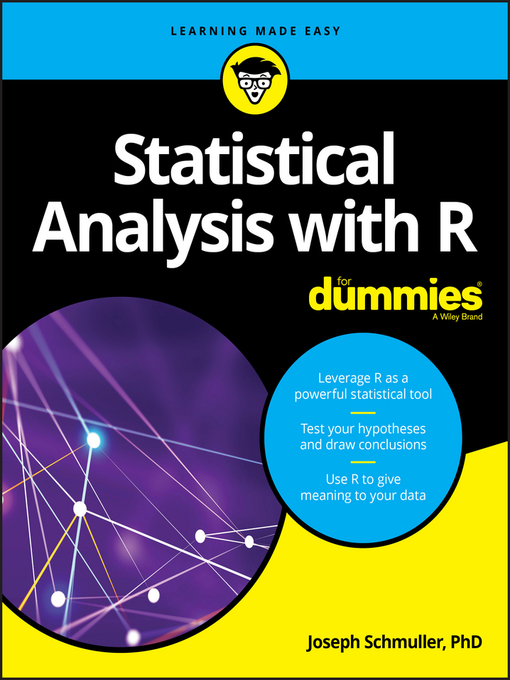Title details for Statistical Analysis with R For Dummies by Joseph Schmuller - Available
